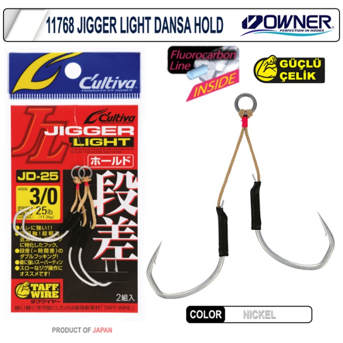 Cultiva 11768 Jigger Light Dansa Hold (Asist İğne)