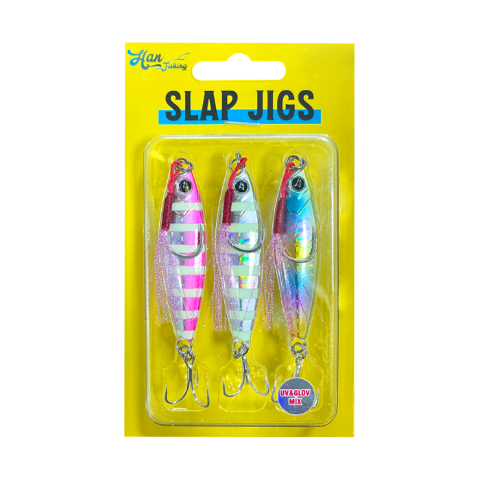 Hanfish Slap Jig Uv&Glow Mix