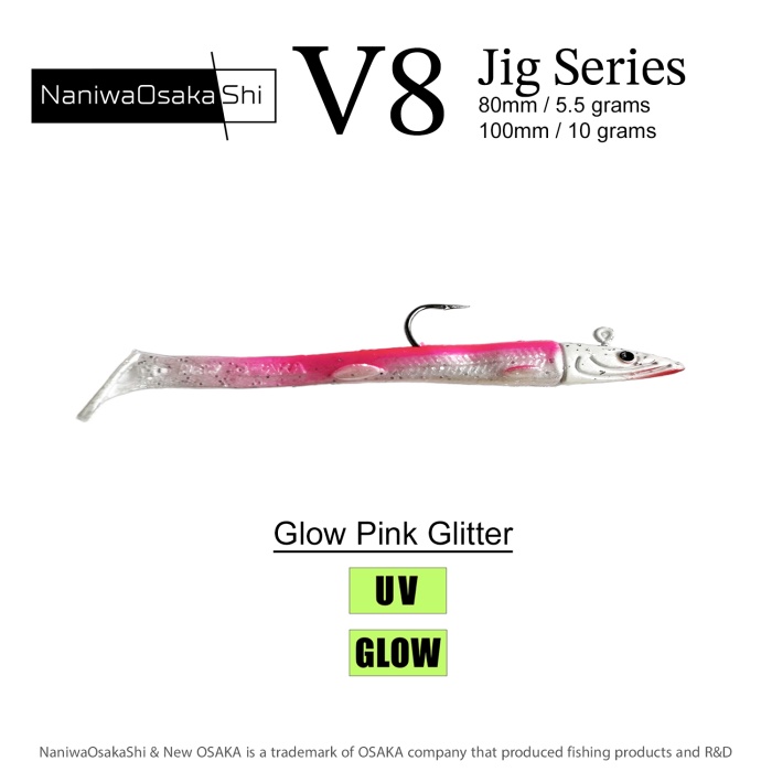 NANIWAOSAKASHI SERIES V8 JIG 5,5GR SİLİKON YEM