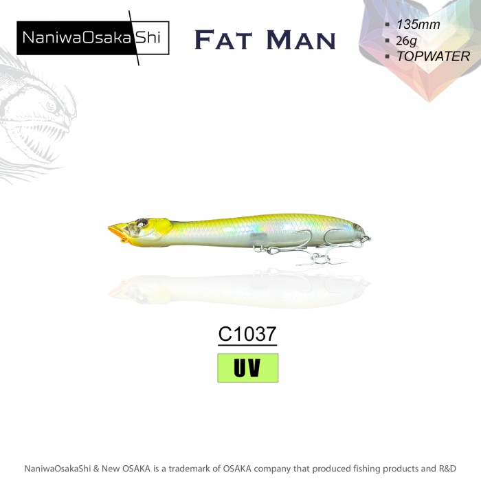 NANIWAOSAKASHI FAT MAN 135MM 26GR