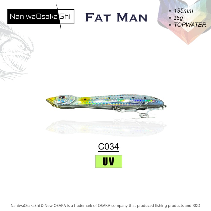 NANIWAOSAKASHI FAT MAN 135MM 26GR