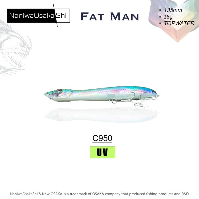 NANIWAOSAKASHI FAT MAN 135MM 26GR