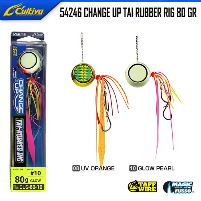 Cultiva 54246 Change Up Tai Rubber Rig 80gr