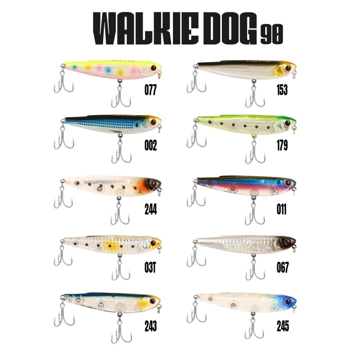 Fujin Walkie Dog 90mm 12gr Su Üstü Maket Balık