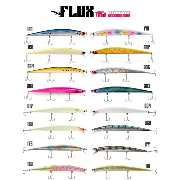 Fujin Flux 175mm 29gr Sinking Maket Balık