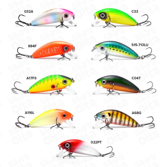 Strike Pro Mg-002 Mustang Minnow 4.5 Cm 4.2 Gr Maket Yem