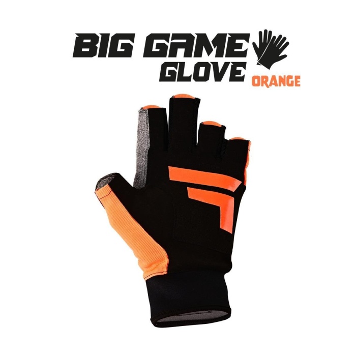 Fujin Pro Angler S24 Big Game Gloves Orange