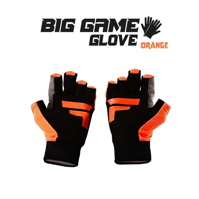 Fujin Pro Angler S24 Big Game Gloves Orange