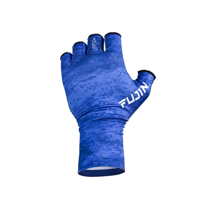 Fujin Pro Angler Summer Gloves Blue