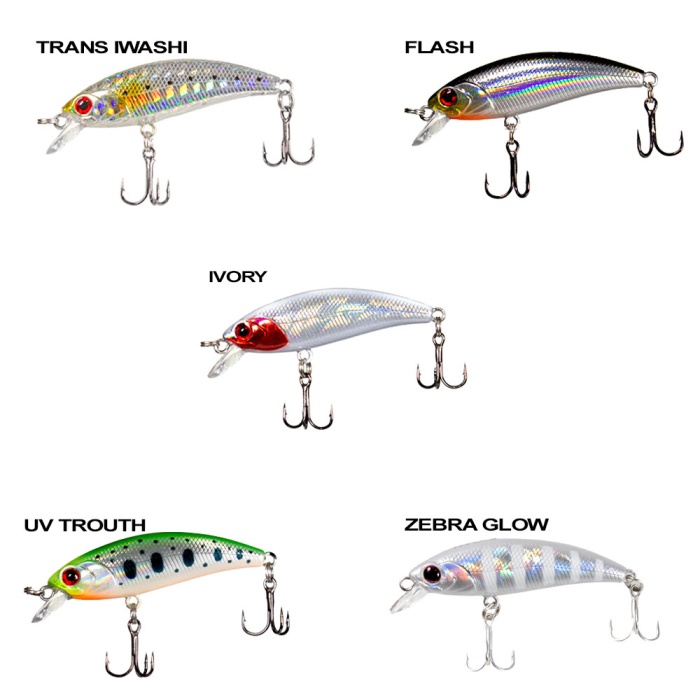 Ryuji Baby Minnow Sinking 5cm 4.5gr Maket Yem