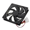 12 Cm Geniş Kasa Soğutucu 7 Kanatlı Fan 4 Pin Concord C-891