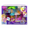 Polly Pocket Flamingo Araba Su Eğlencesi Seti HHJ05-HJL60