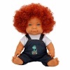 Sunman Kıvırcık Saçlı Curly Bebek 35 Cm