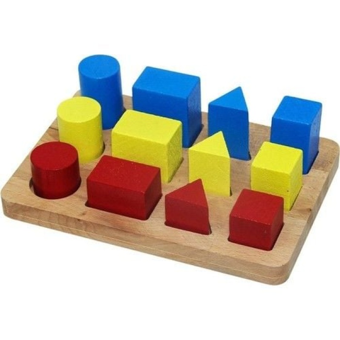 Play Wood Geometrik Büyükten Küçüğe Sıralama 314