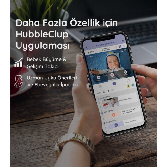 Motorola Hubble HBL13 Nursery Pal Deluxe Dijital Bebek Kamerası