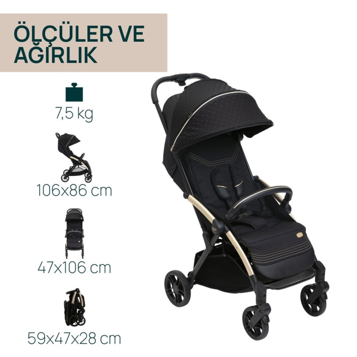 Chicco Goody XPlus Bebek Arabası Dark Shadow