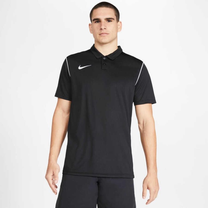 nike BV6879-010 M NK DF PARK20 POLO ERKEK SPOR T-SHIRT