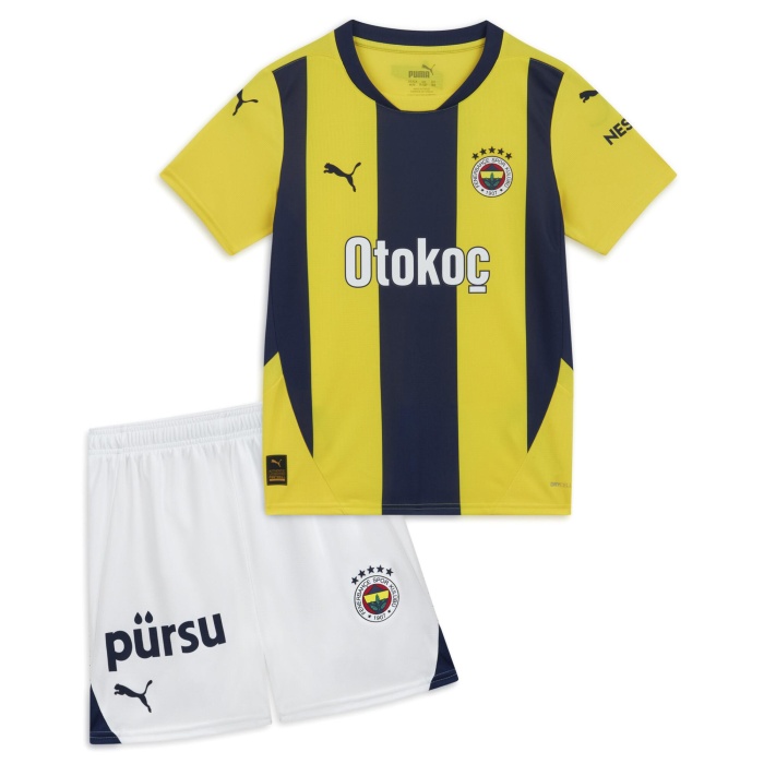 puma 775365-01 FSK HOME MINIKIT W/O SOCKS FENERBAHÇE BEBEK FORMA SET