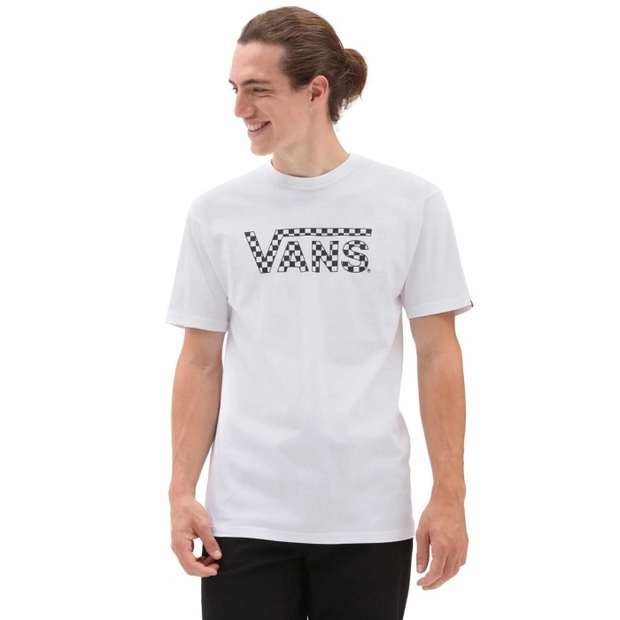 vans VN0A7UCPYB21 CHECKERED VANS TEE-B T-SHIRT