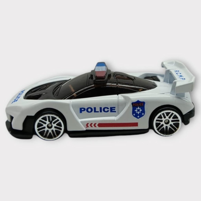 Metal Mini Polis Arabası  8 cm - Polis - 4