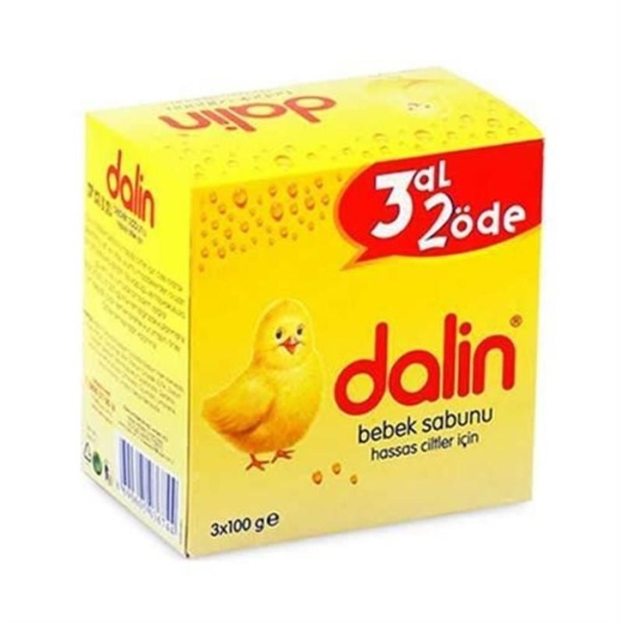 Dalin Bebek Sabunu Klasik 3Lü 3x100 Gr