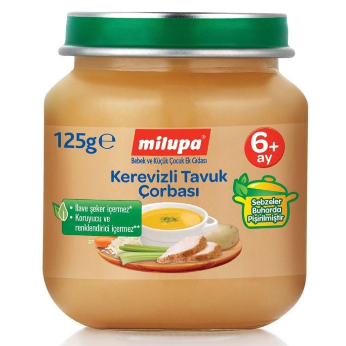 Milupa Kerevizli Tavuk Çorbası 125gr