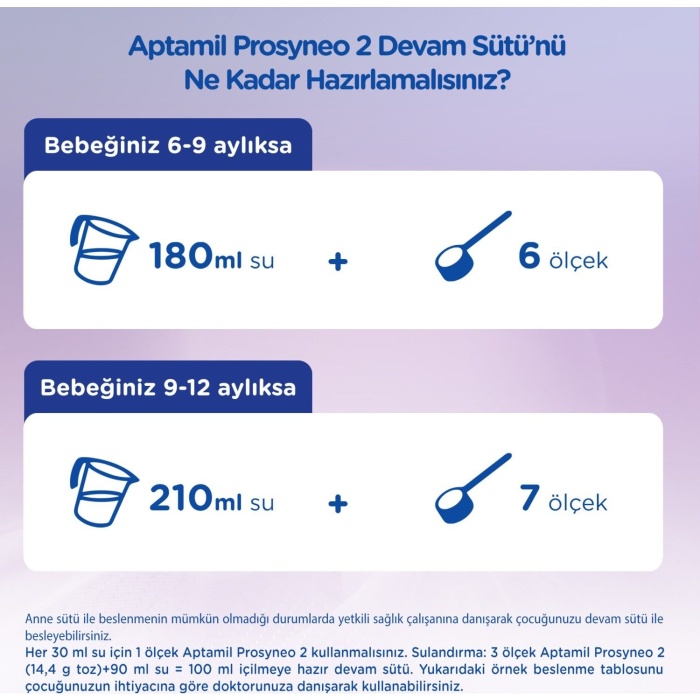 Aptamil Prosyneo Devam Sütü No2 6-12 Ay 400gr