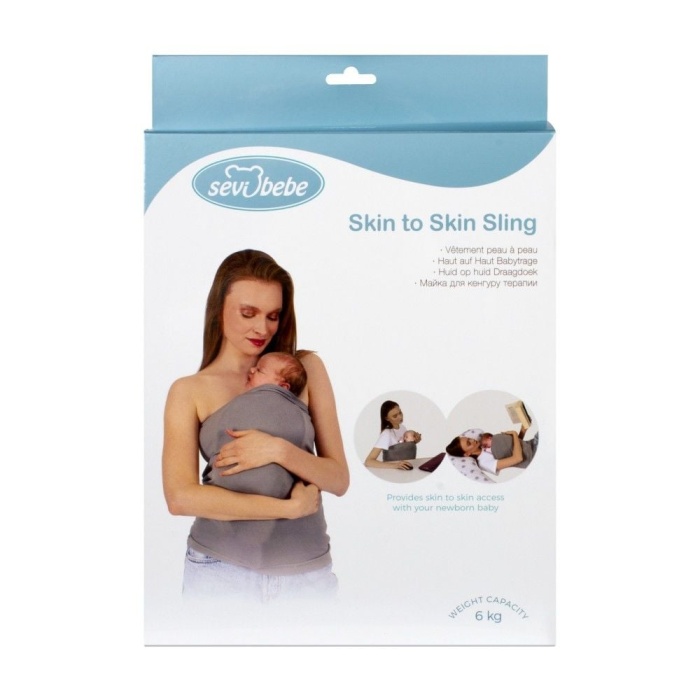 Sevi Bebe Anne Sıcaklığı Sling ART-573 Gri