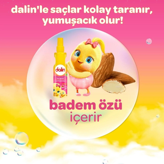 Dalin Kolay Tarama Spreyi Badem Yağlı 200ml