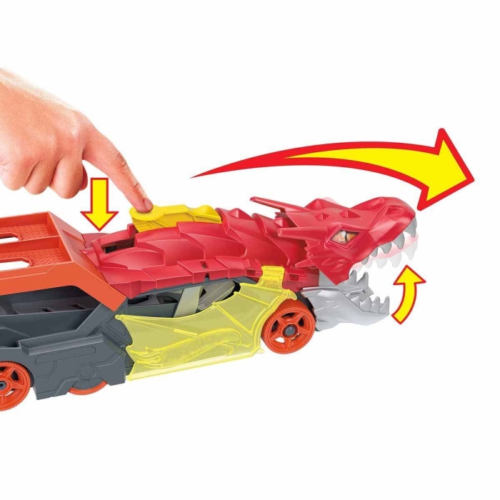 Hot Wheels Ejderha Şekilli Fırlatıcı GTK42