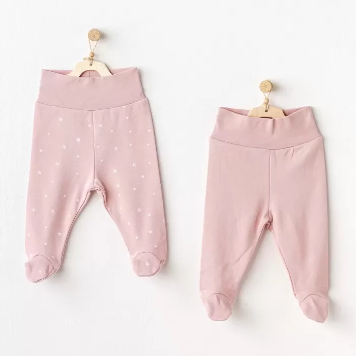 Puppy Gazelle 2li Patikli Pantolon Pink