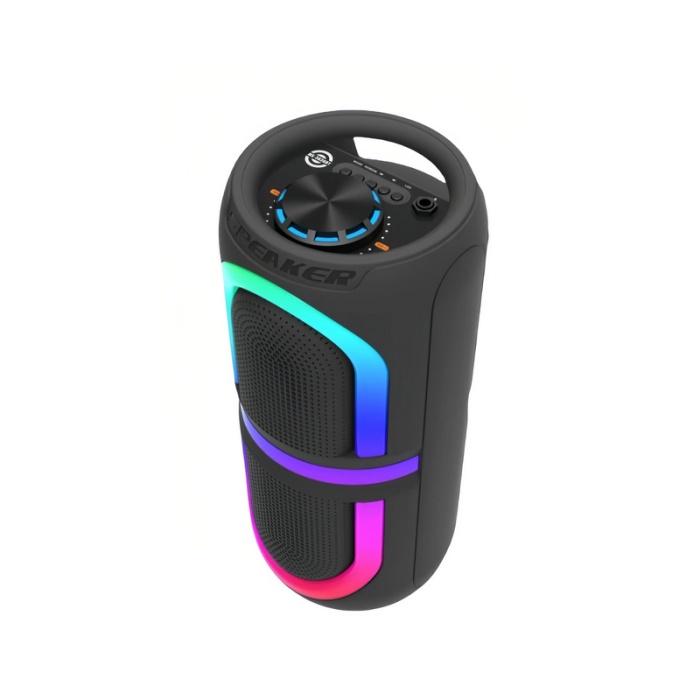 40 CM - Işıklı Bluetooth Hoparlör Müzik Kutusu MS-3636BT
