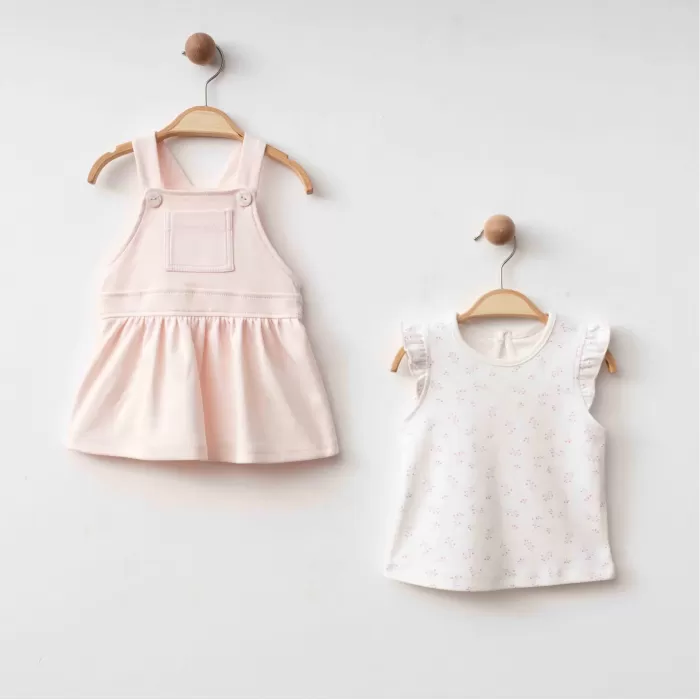 Eslenza Baby Badili Elbise 0143 Pembe