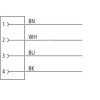 7000-08061-6110500 SENSÖR KABLOSU M8 4-PIN 0-DER 5-MT PVC FEMALE