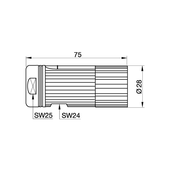 MAT0179621 M23 GÜÇ SOKETİ VE PİNLERİ 8 POLE