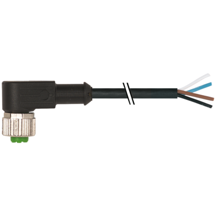 7000-12341-6141000 SENSÖR KABLOSU M12 4-PIN 90-DER 10-MT PVC FEMALE