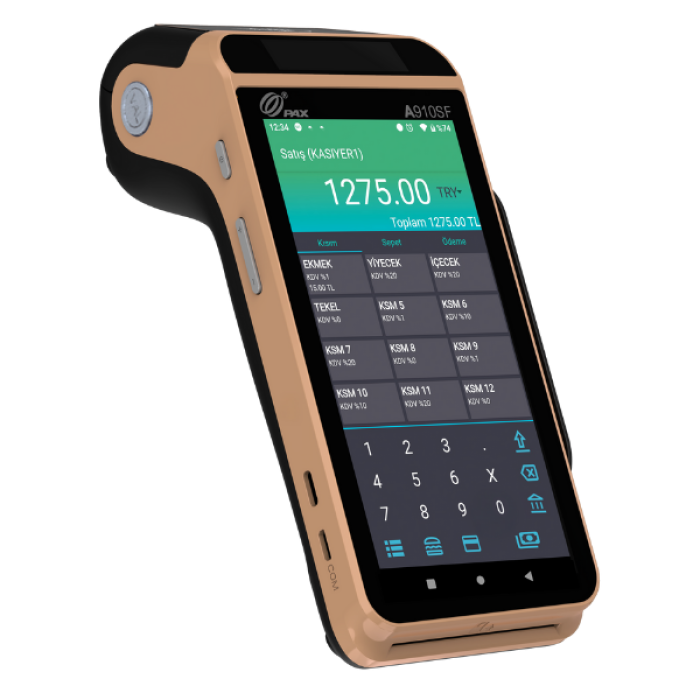 PAX A910SF Android Yazarkasa Pos Cihazı