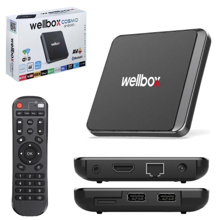 WELLBOX COSMO Android Tv Box 2+16GB