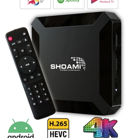 Shoami SH-SB2 4K HDR10+ Android 10 TV Box 2 GB RAM 16 GB ROM