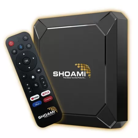 Shoami SH-SB3 4K 4GB/64GB Mediabox Sesli Komut Kumanda Android HD TV Box MyBox Netflix Youtube