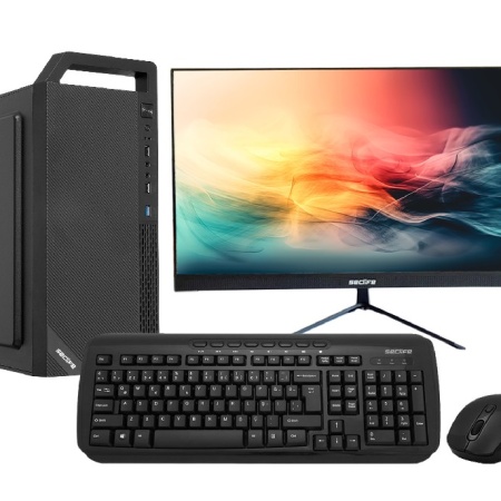 Seclife SC-9662 i5-9600K 16GB 512GB 300W + Seclife 24 Monitör Dos Masaüstü Pc