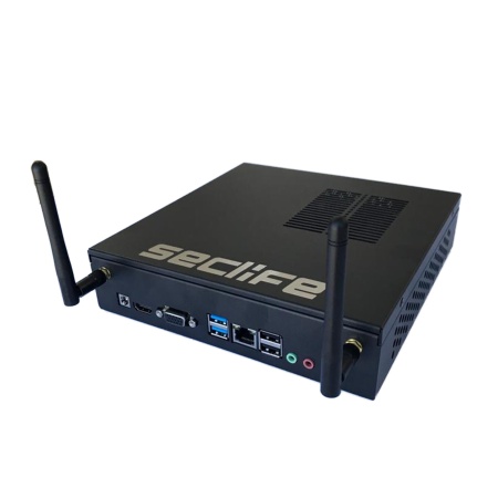 Seclife MP-404 I3-4130 4GB 128GB SSD Dos Siyah Mini Pc