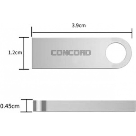 Concord  128GB Metal Flash Bellek