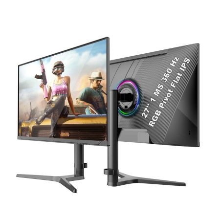 MasterFox 27 1 MS 360 Hz RGB Pivot Flat IPS Gaming Monitör