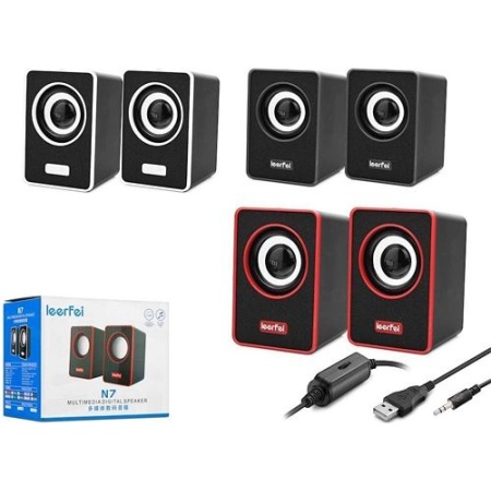 Usb Kablolu 1+1 N7 Pc Speaker Hoparlör