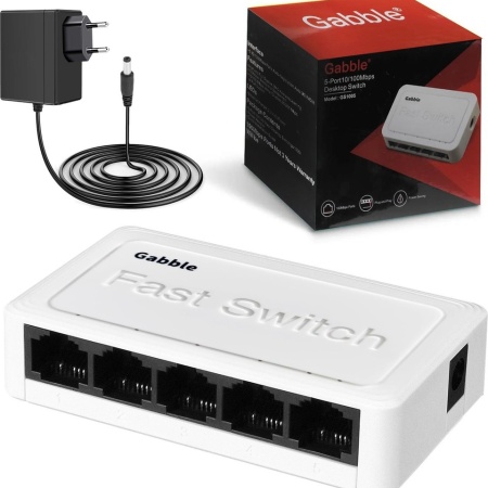 GABBLE GAB-SWC05 5 PORT ETHERNET SWİTCH