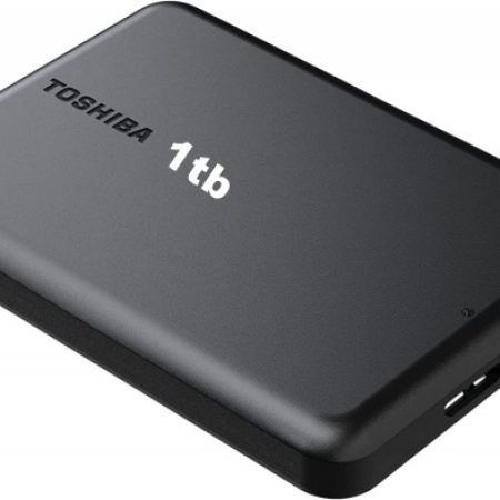 TOSHIBA CANVIO BASICS 1 TB 2.5 USB3.2 SIYAH (HDTB510EK3AA)