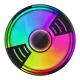 Tornado Rainbow 17 Modlu Ufo CPU İşlemci Fanı Intel AMD Uyumlu 130x130x95mm CPU Fan
