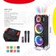 Platoon PL-4610 BT,SD,USB BAĞLANTILI KARAOKE MİC. RGB IŞIKLI SPEAKER 30 İNÇ (NDR-1526)