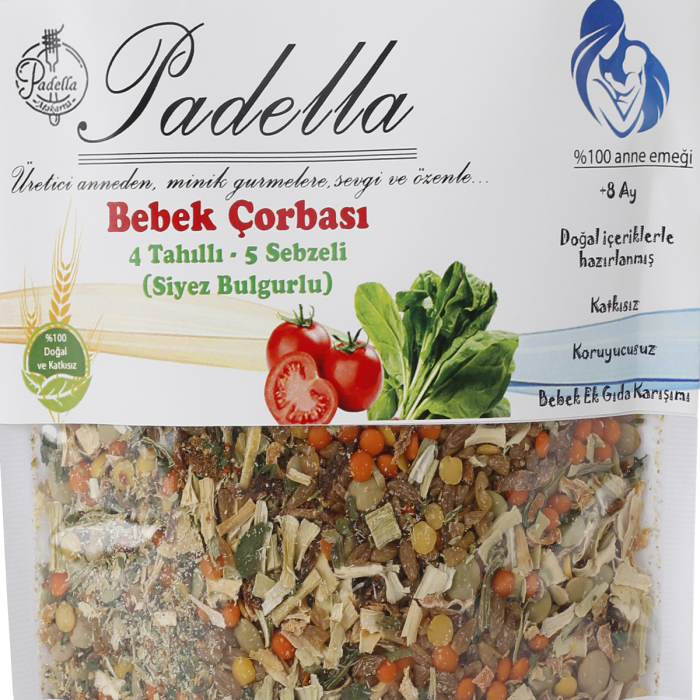 Bebek Çorbası 4 Tahıllı 5 Sebzeli 60 Gr